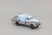 Горьковский грузовик 51 для уборки мусора М-93 (серый/голубой)