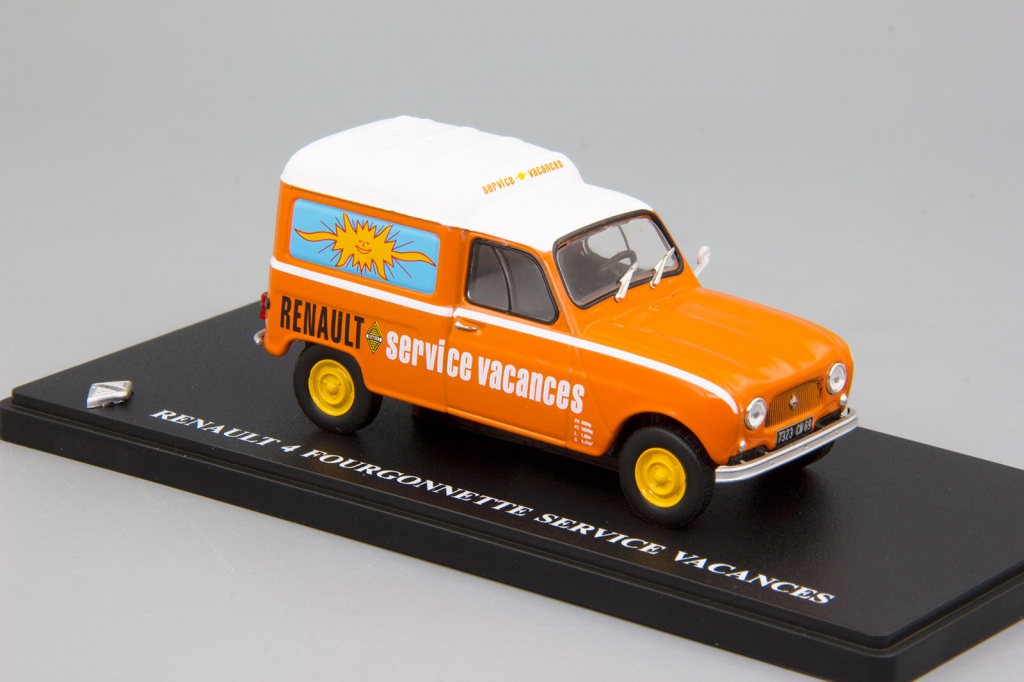 Renault 4 Fourgonette Service Vacances -1965-