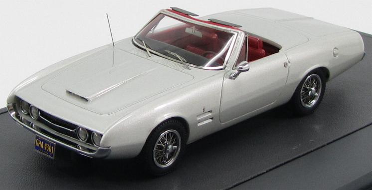 Ghia 450SS Convertible 1967 Silver Metallic