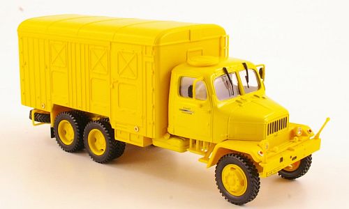 Praga V3S Container Truck 6х6 (1953) yellow