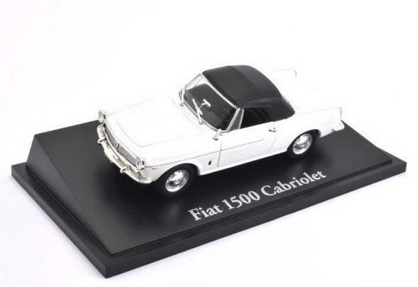 FIAT 1500 Cabriolet 1963 White