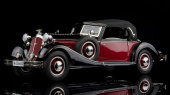 Horch 853, 1937 (two-tone finish red / black)