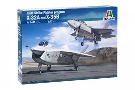 Сборная модель Самолёт Joint Strike Fighter program X-32A and X-35B